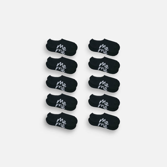 No Show Sock 10-Pack | Black