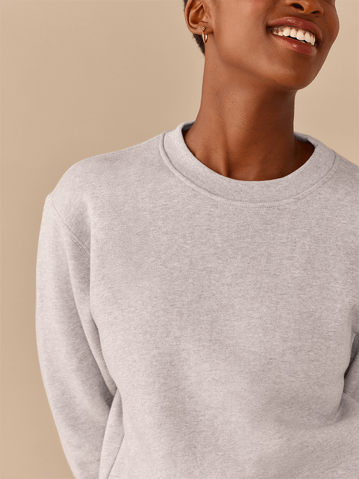 Women's Weekend Crew Sweatshirt | Vintage Heather Grey