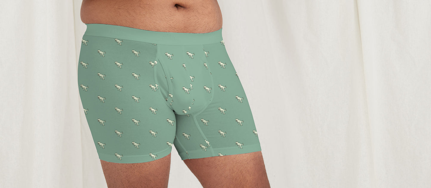 Stretch Cotton Boxer Brief w/ Fly | T-Rex