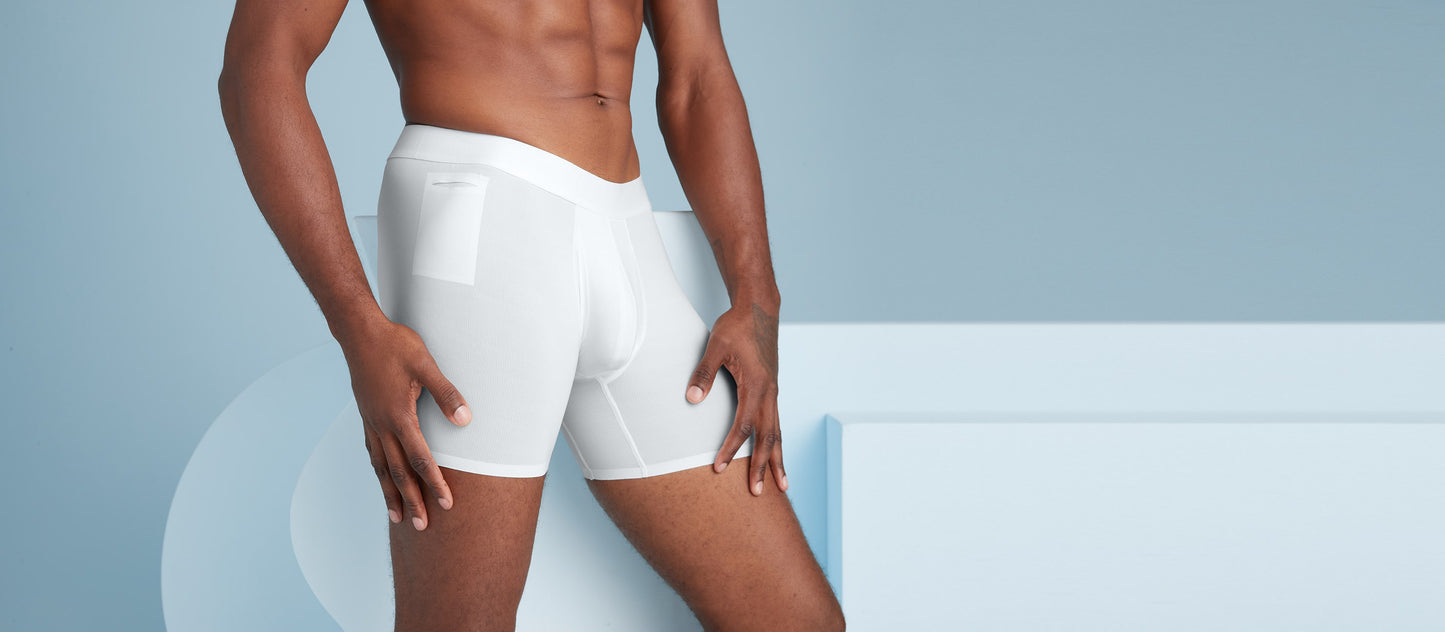 MoveMe Boxer Brief w/ Fly | White