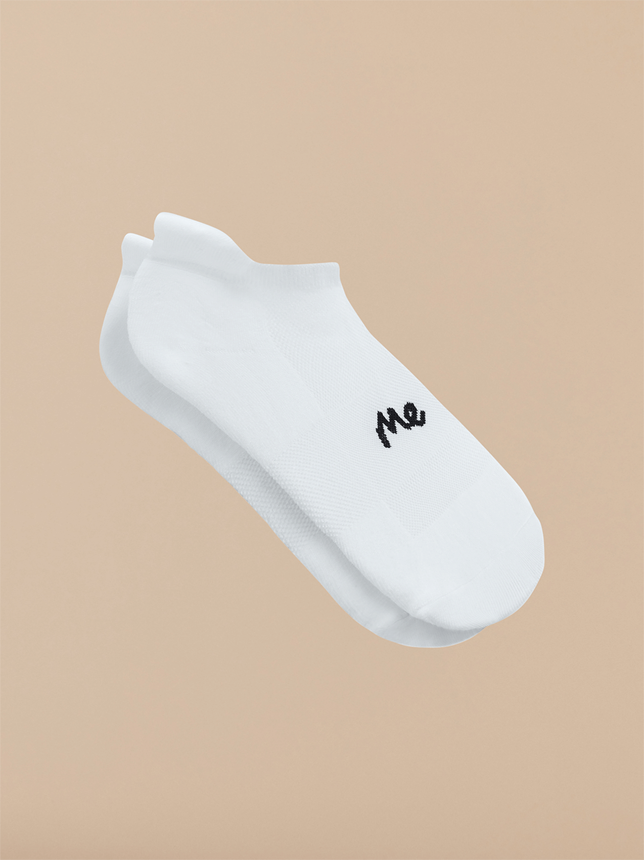 MoveMe Ankle Sock | White