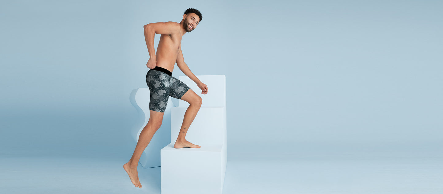 MoveMe Long Boxer Brief w/ Fly | Jungle