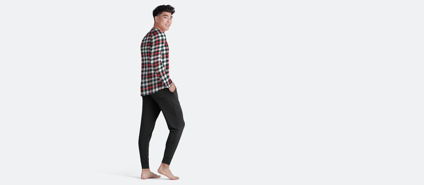 UltraModal™ Henley - Men's | Tartan Plaid