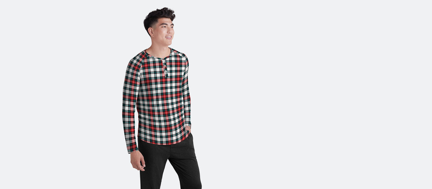 UltraModal™ Henley - Men's | Tartan Plaid