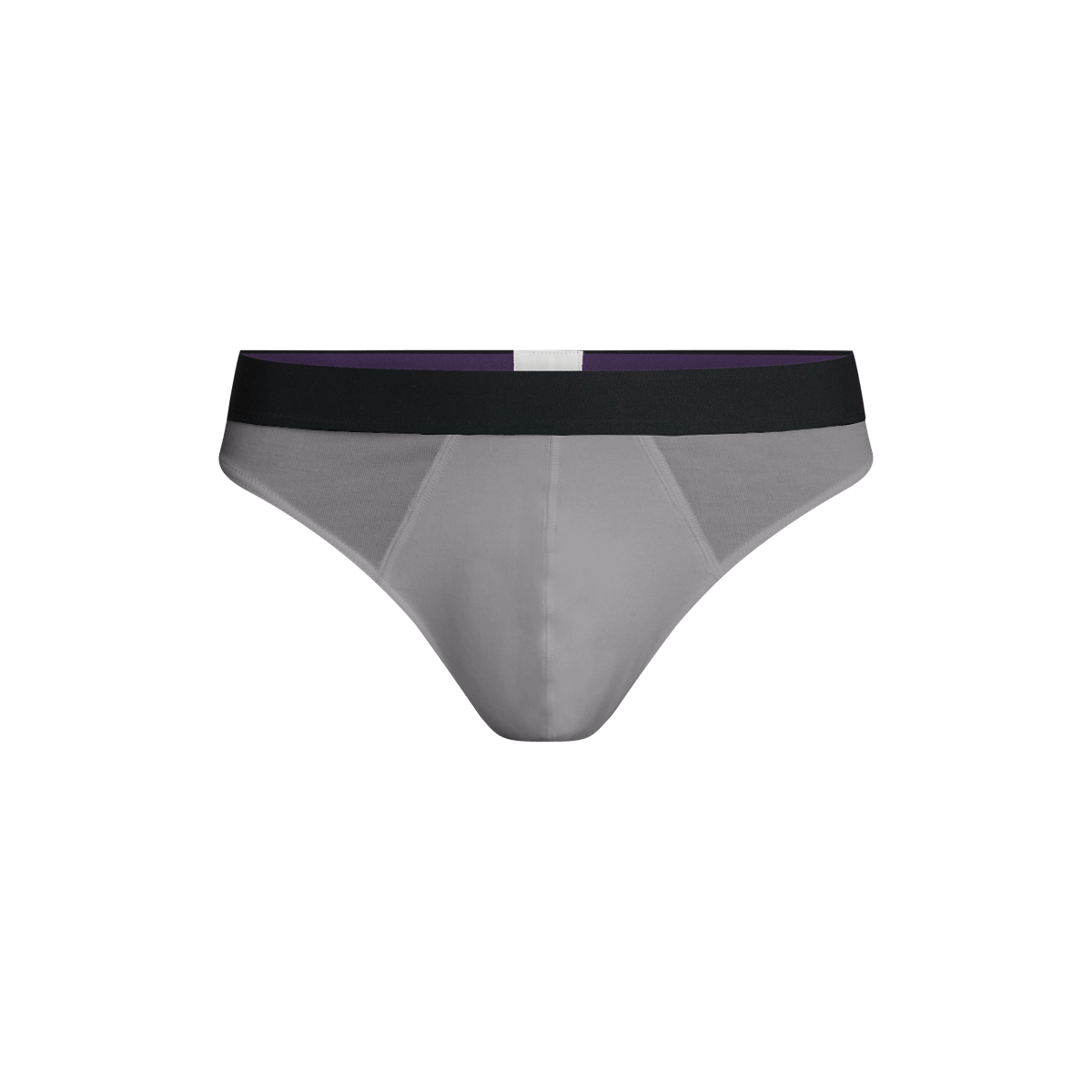 Pouch Front Thong | Grey