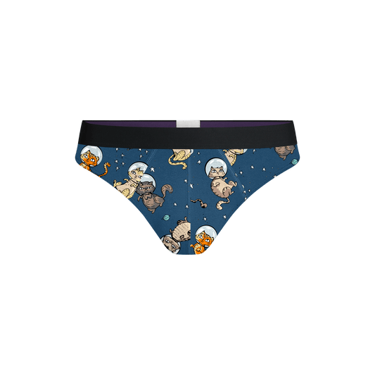 Pouch Front Thong | Houston, We Have A Purr-oblem