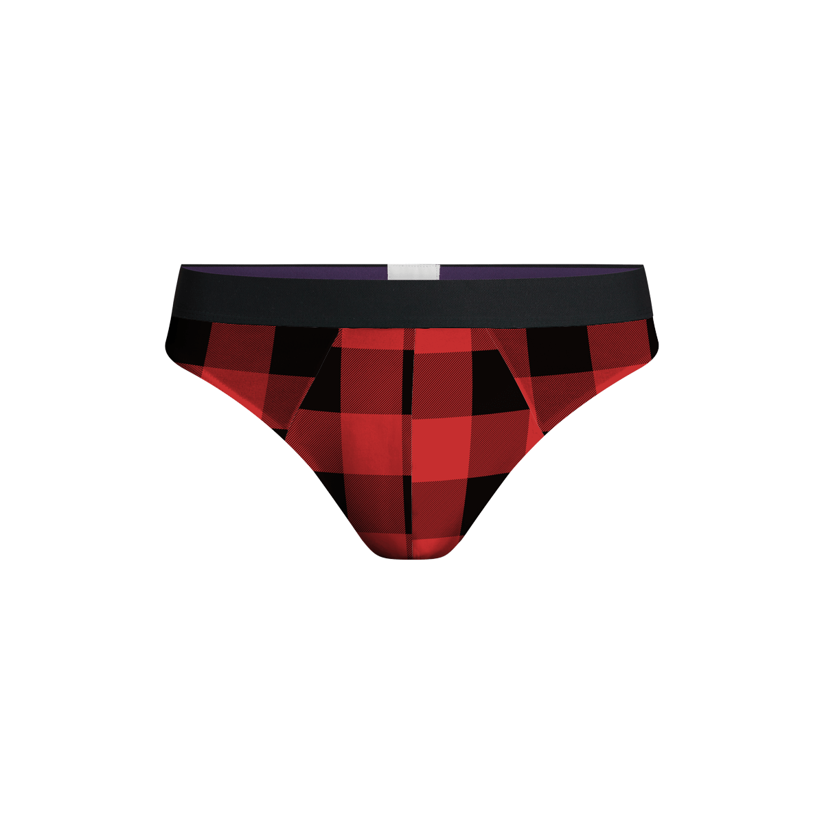 Pouch Front Thong | Buffalo Check