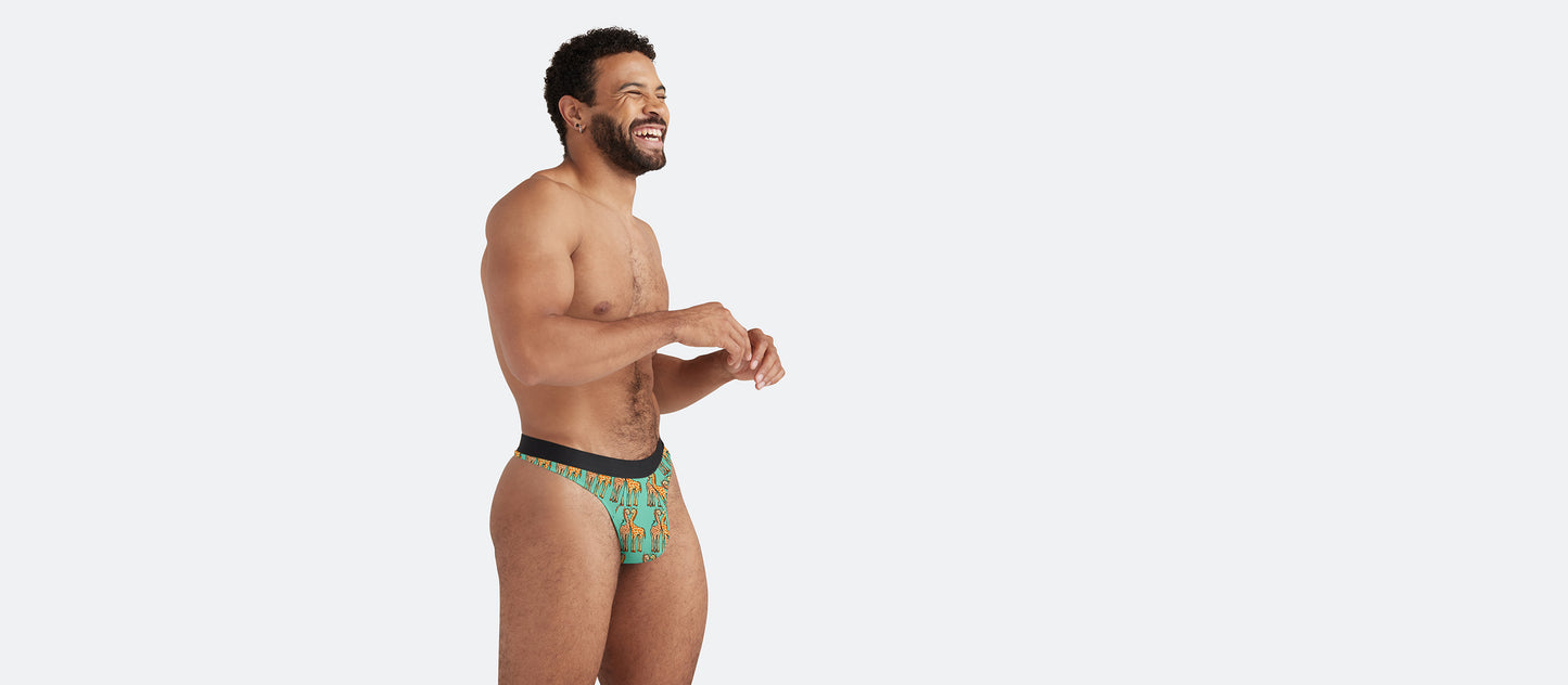 Pouch Front Thong | Necking