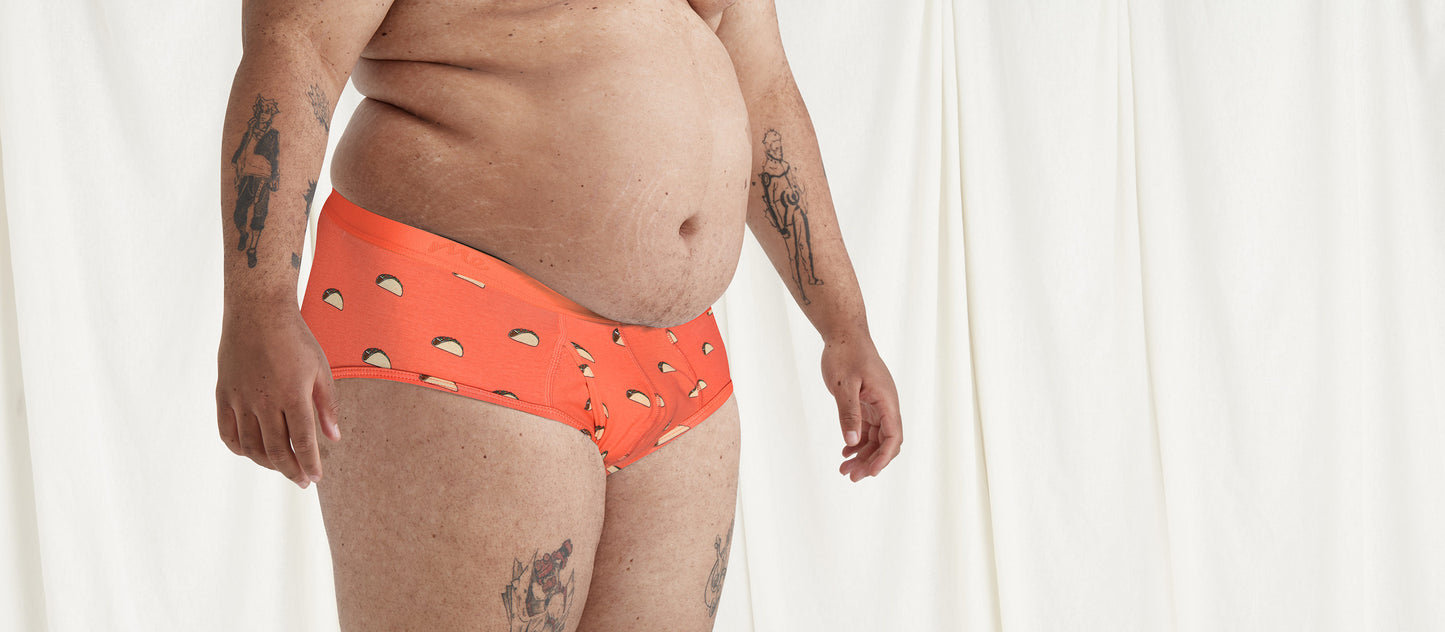 Stretch Cotton Brief w/ Fly | Tacos