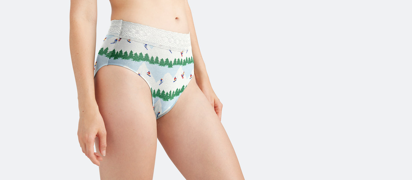 UltraModal™ Lace High-Waisted Brief | Ski Ya Later