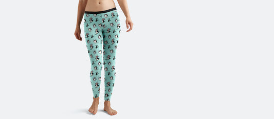 Women's Long Underwear | Penguins on Skis