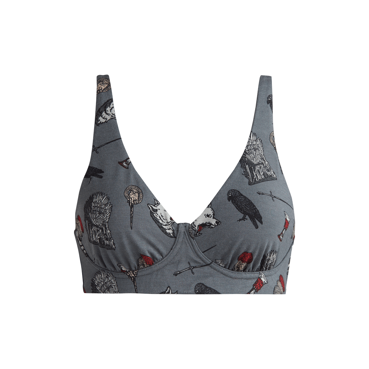 FeelFree Longline Bralette | Winter is Coming