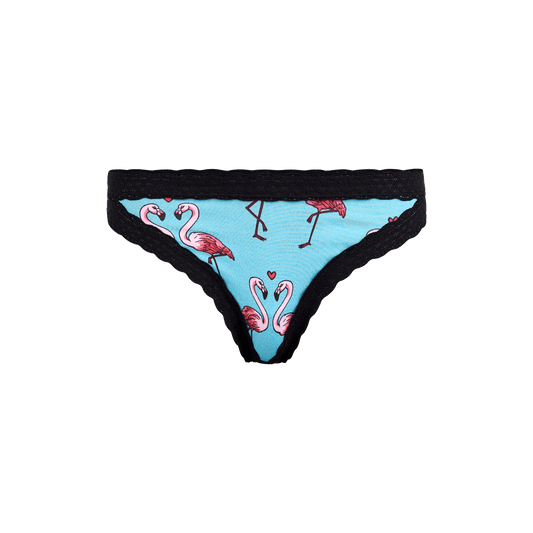 FeelFree Lace Thong | Love Birds