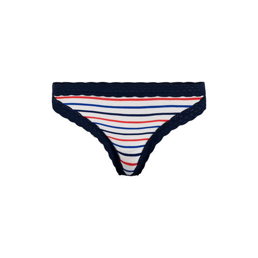 UltraModal™ Lace Thong | Sail Stripe