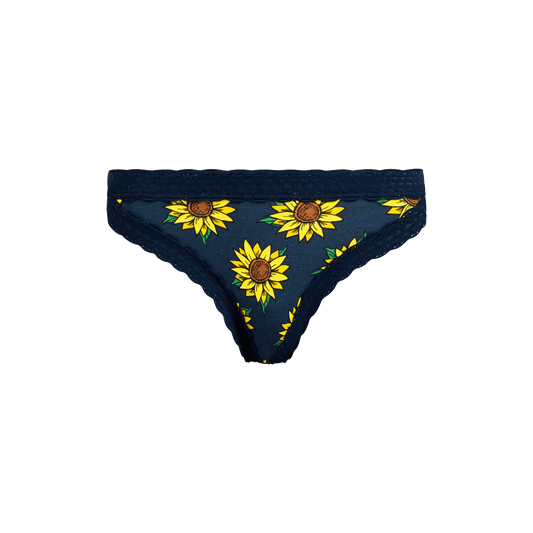 UltraModal™ Lace Thong | Here Comes The Sunflowers