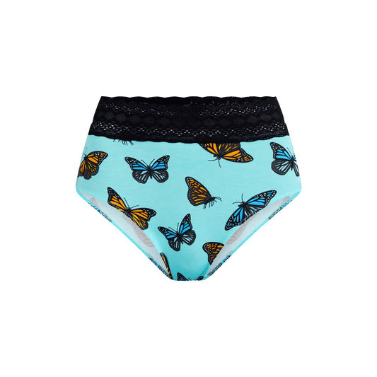 FeelFree Lace High-Waisted Brief | Fly, Fly Away