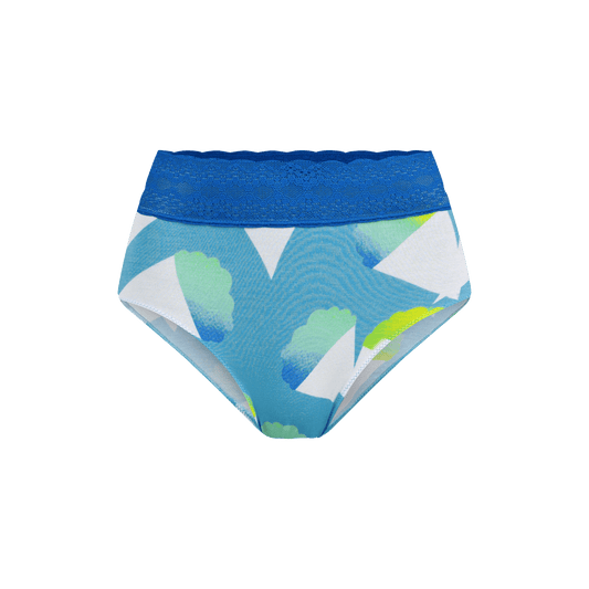 FeelFree Lace High-Waisted Brief | Snow Cone