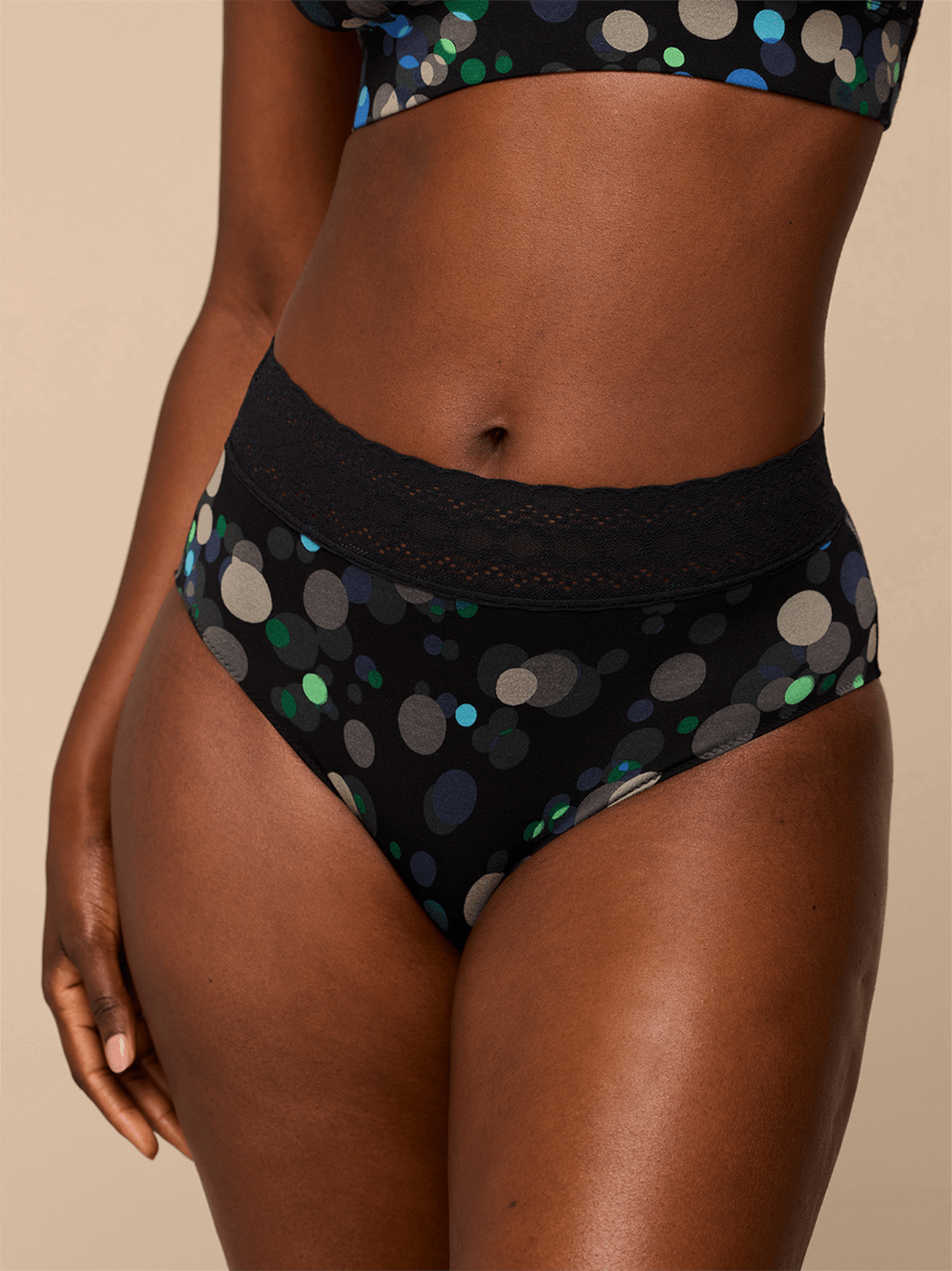 FeelFree Lace High-Waisted Brief | Twinkle