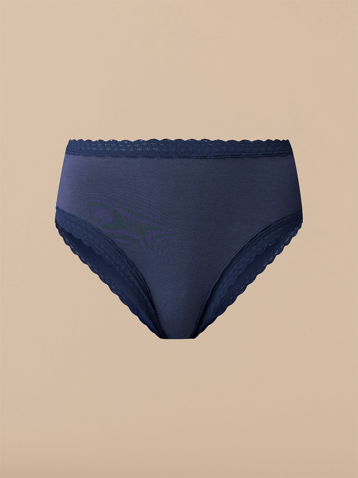 UltraModal™ Lace High-Waisted Cheeky Bikini | Dark Sapphire