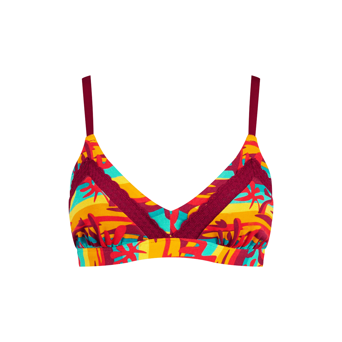 UltraModal™ Lace Triangle Bralette | Desert Sun