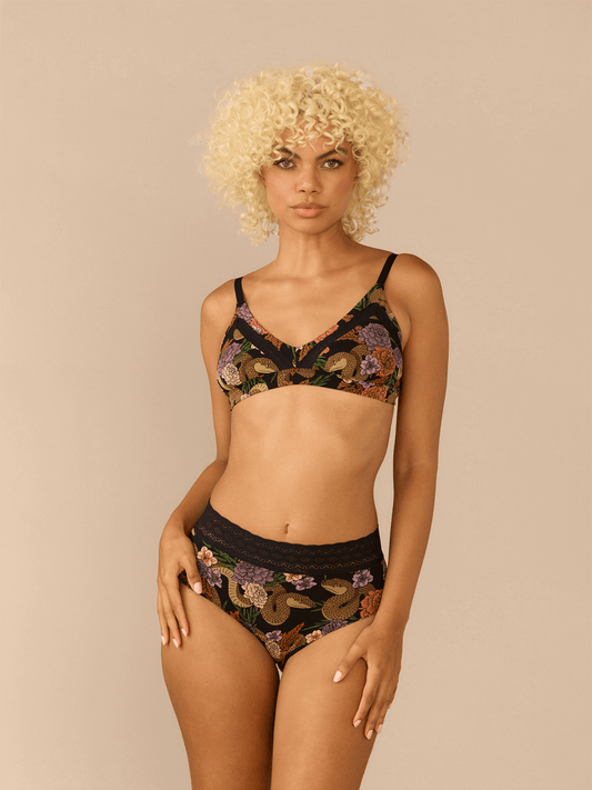 UltraModal™ Lace Triangle Bralette | Garden Snake