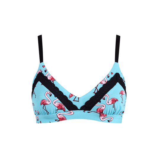 UltraModal™ Lace Triangle Bralette | Love Birds