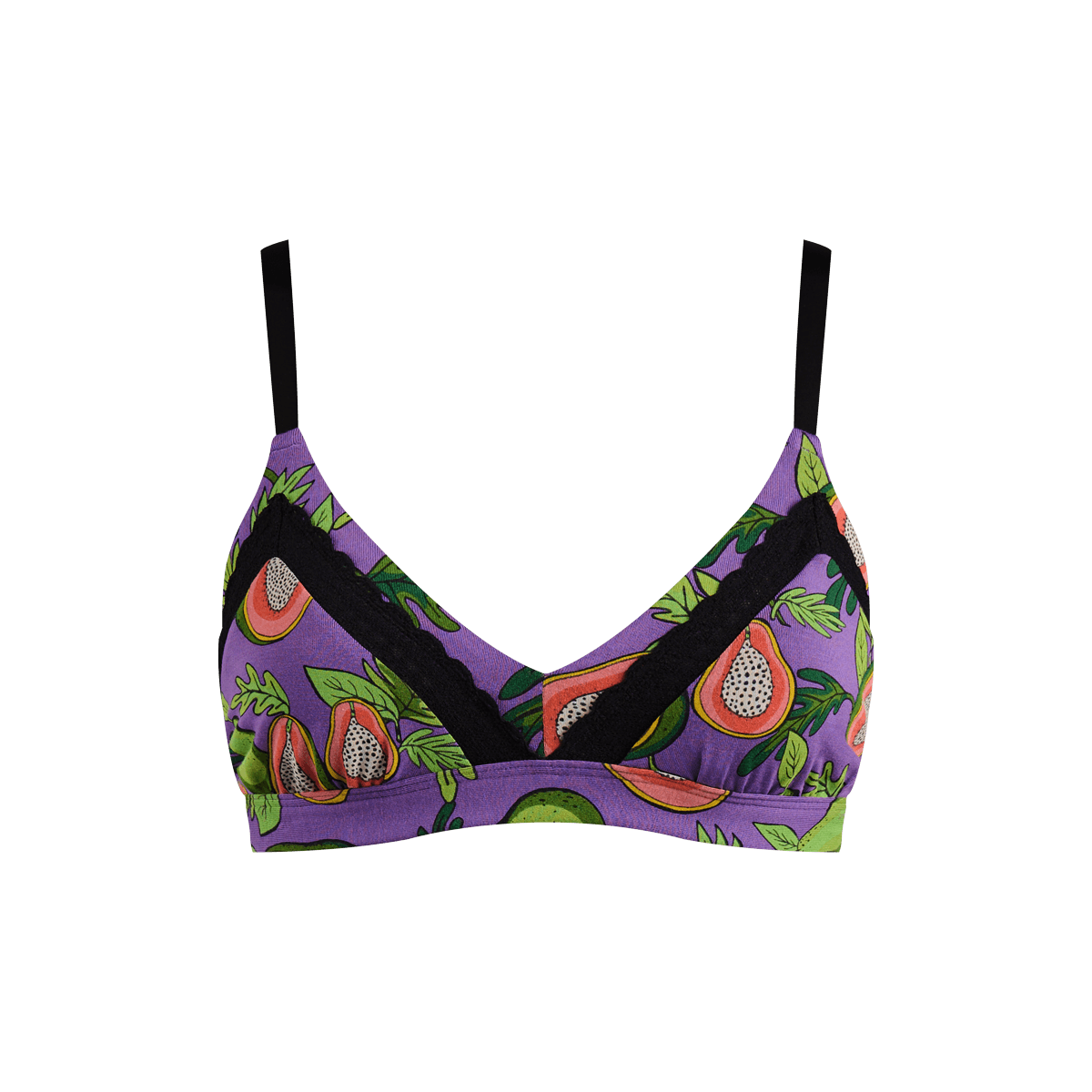 FeelFree Lace Triangle Bralette | Papaya Party