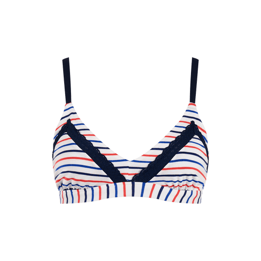 UltraModal™ Lace Triangle Bralette | Sail Stripe