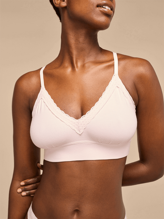 UltraModal™ Lace Plunge Bralette | Peony