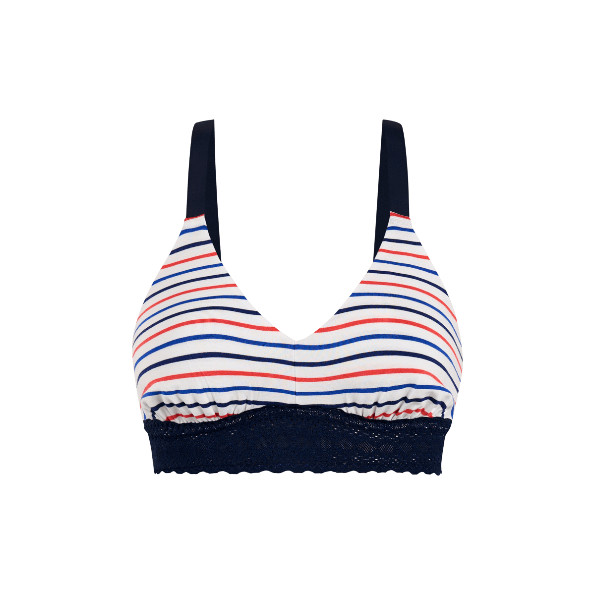 UltraModal™ Lace Longline Bralette | Sail Stripe