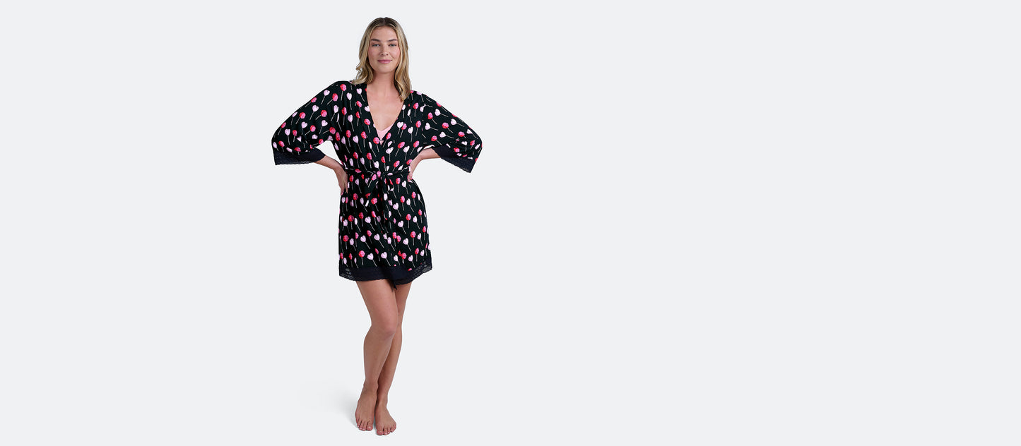 UltraModal™ Lace Trim Robe | Sucker For You