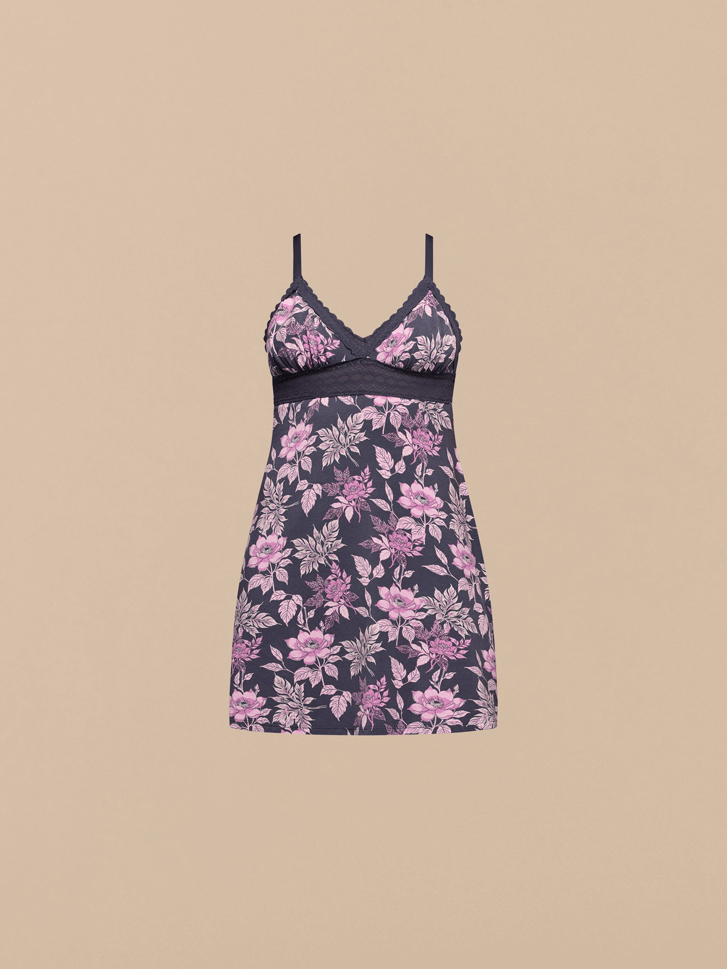 UltraModal™ Lace Chemise | Purple Bloom