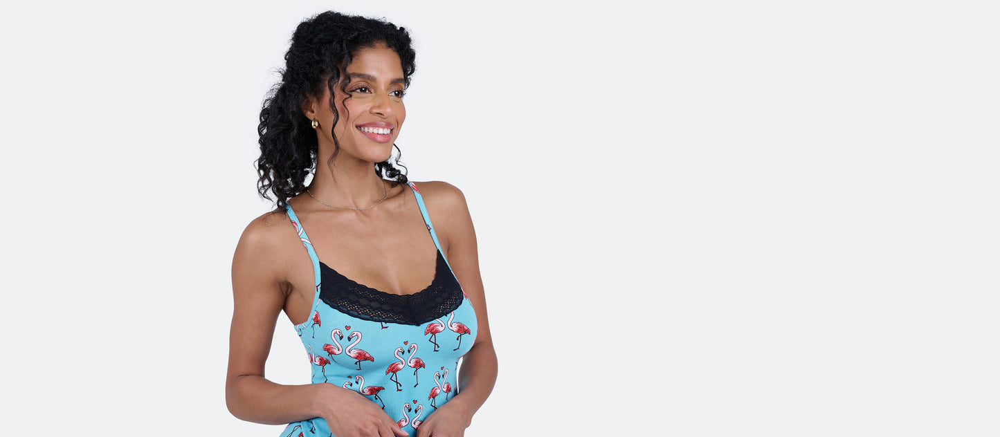 Women's FeelFree Lace PJ Set | Love Birds