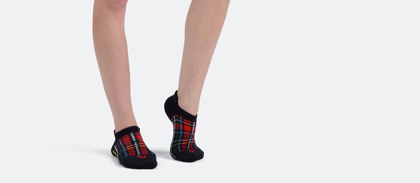 Ankle Sock | Festive Plaid