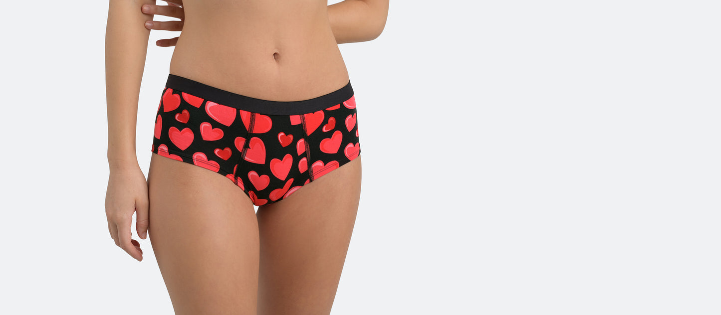 UltraModal™ Core Cheeky Brief | Racing Hearts