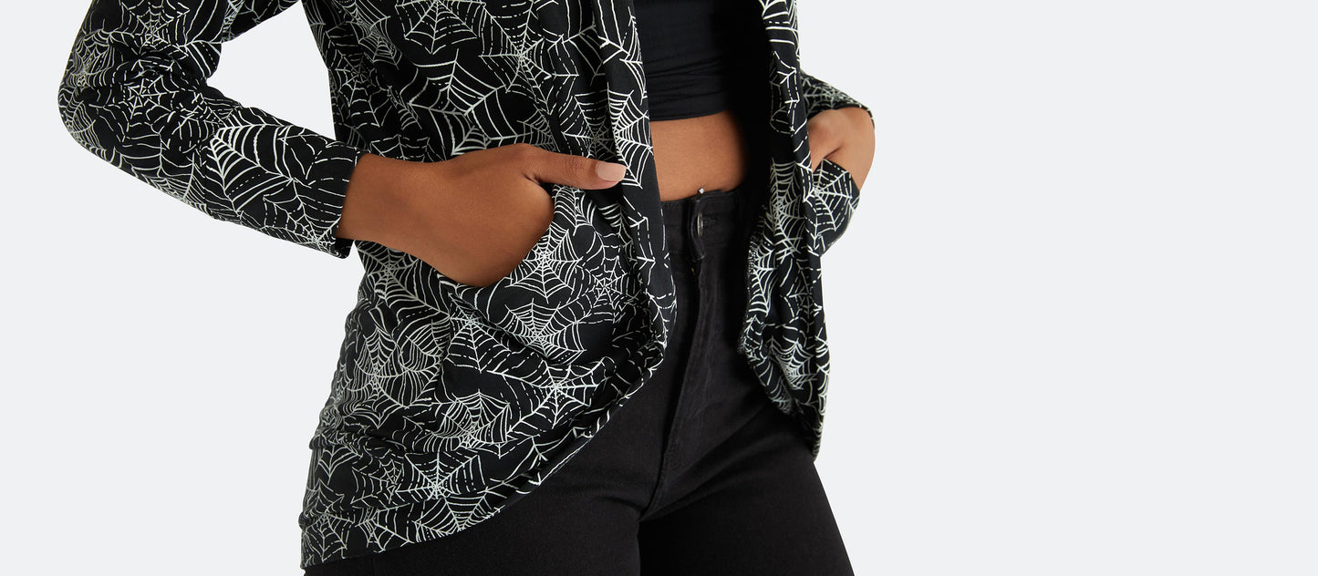 Modal Cocoon Cardigan | Web Design