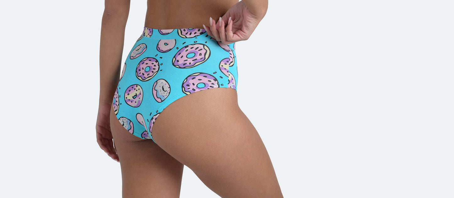 FeelFree High-Waisted Cheeky | Hole Lotta Love