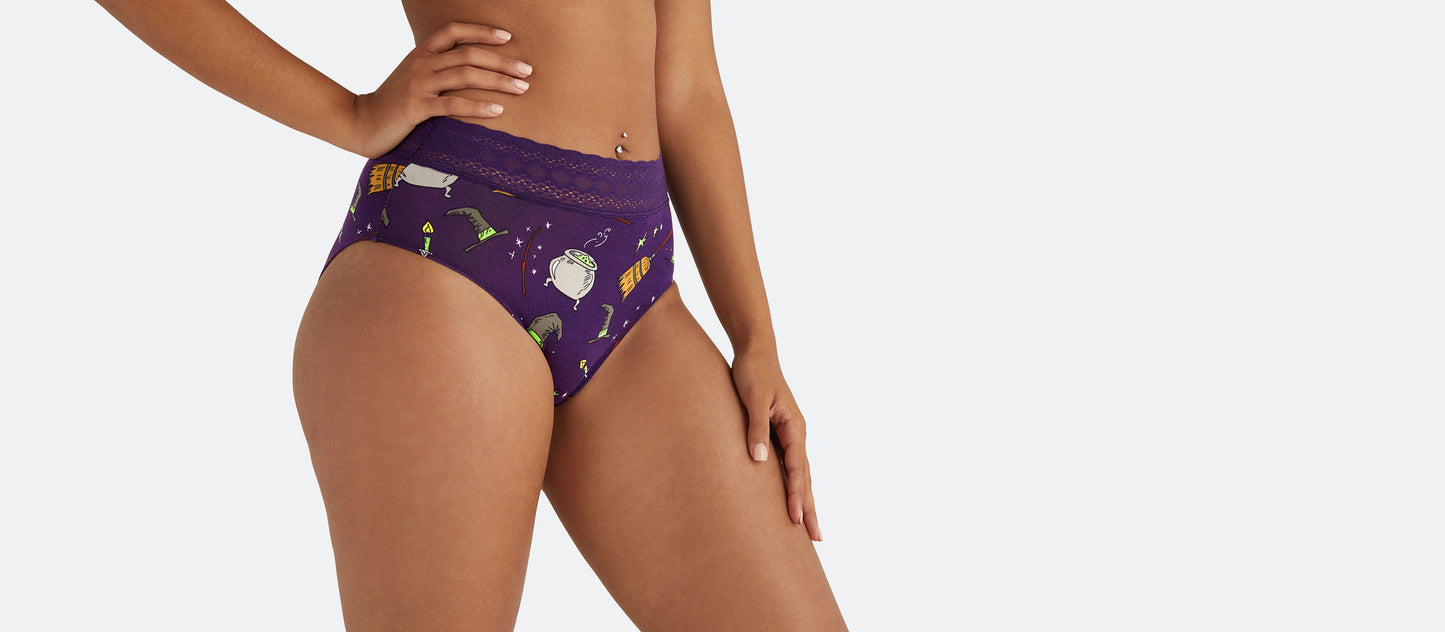 FeelFree Lace High-Waisted Brief | Spell it Out