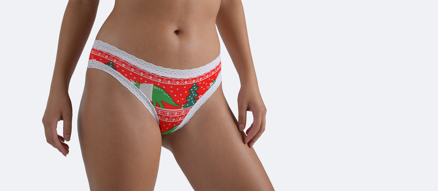 FeelFree Lace Tanga | Cozy Dino