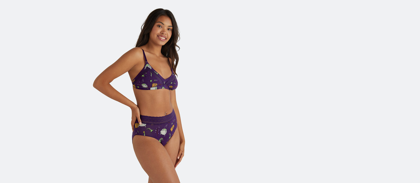 FeelFree Lace High-Waisted Brief | Spell it Out