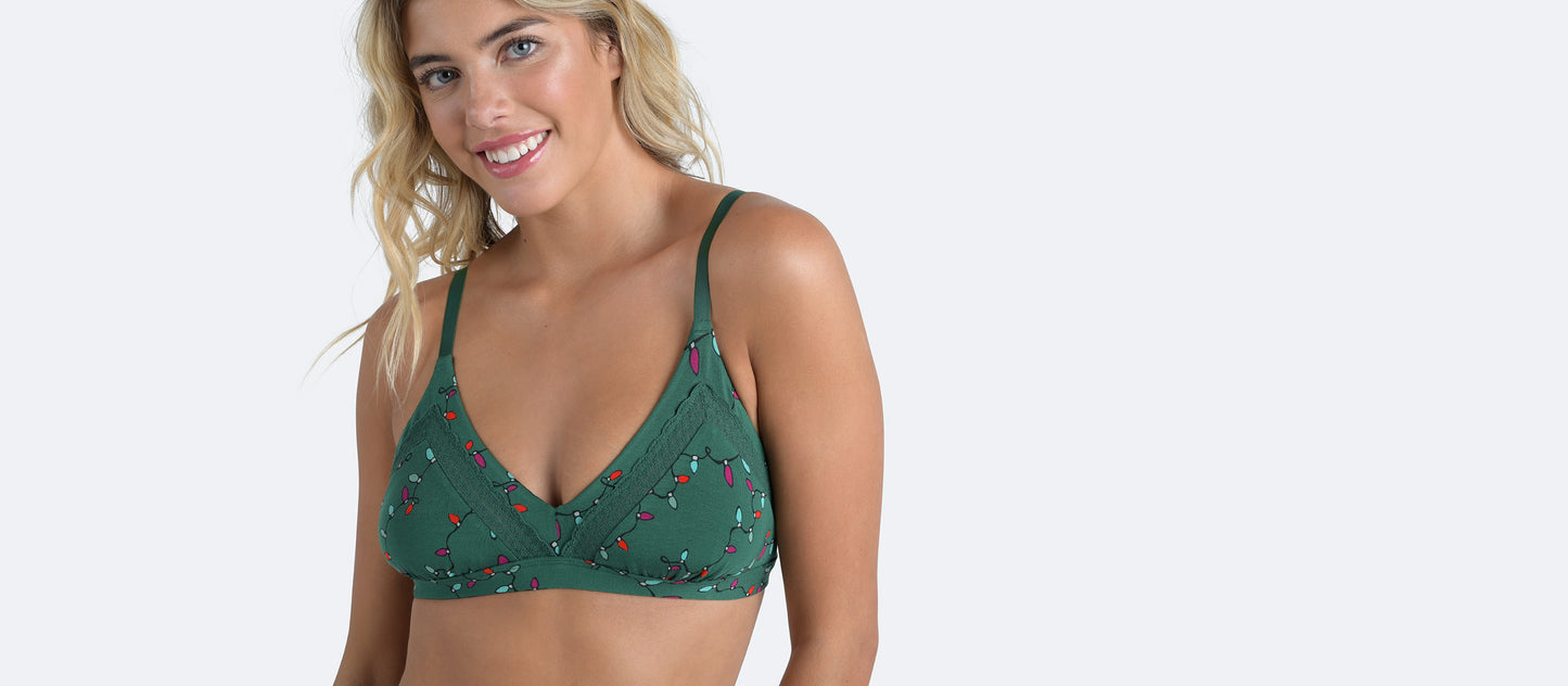 FeelFree Lace Triangle Bralette | Light Me Up