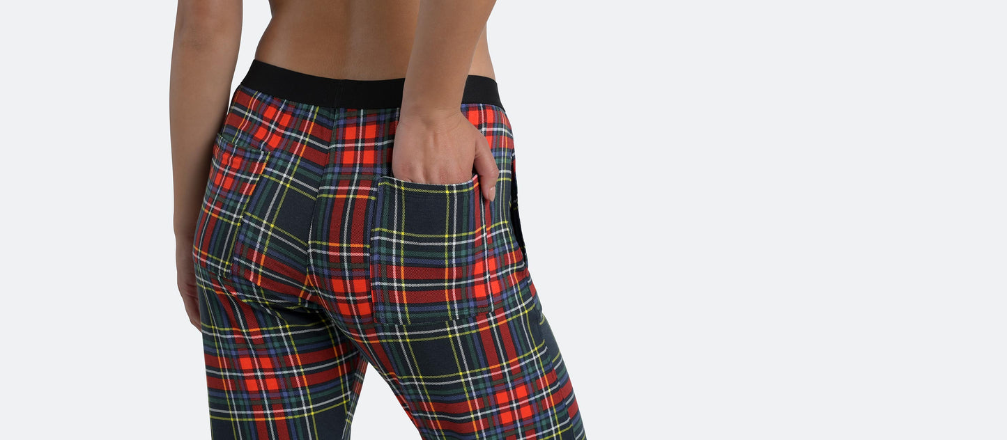 Women's Lounge Pants | Festive Plaid