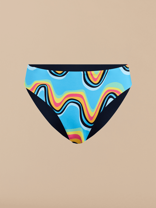 Mid-Rise Bikini Swim Bottom  | Rave Waves