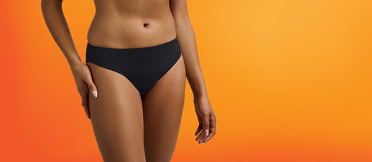 Mid-Rise Bikini Swim Bottom  | Black