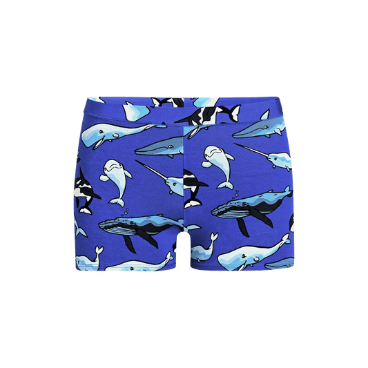 UltraModal™ FeelFree Boyshort | Whale Hello There