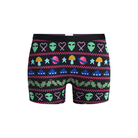 Boyshort | Cosmic Mistletoe