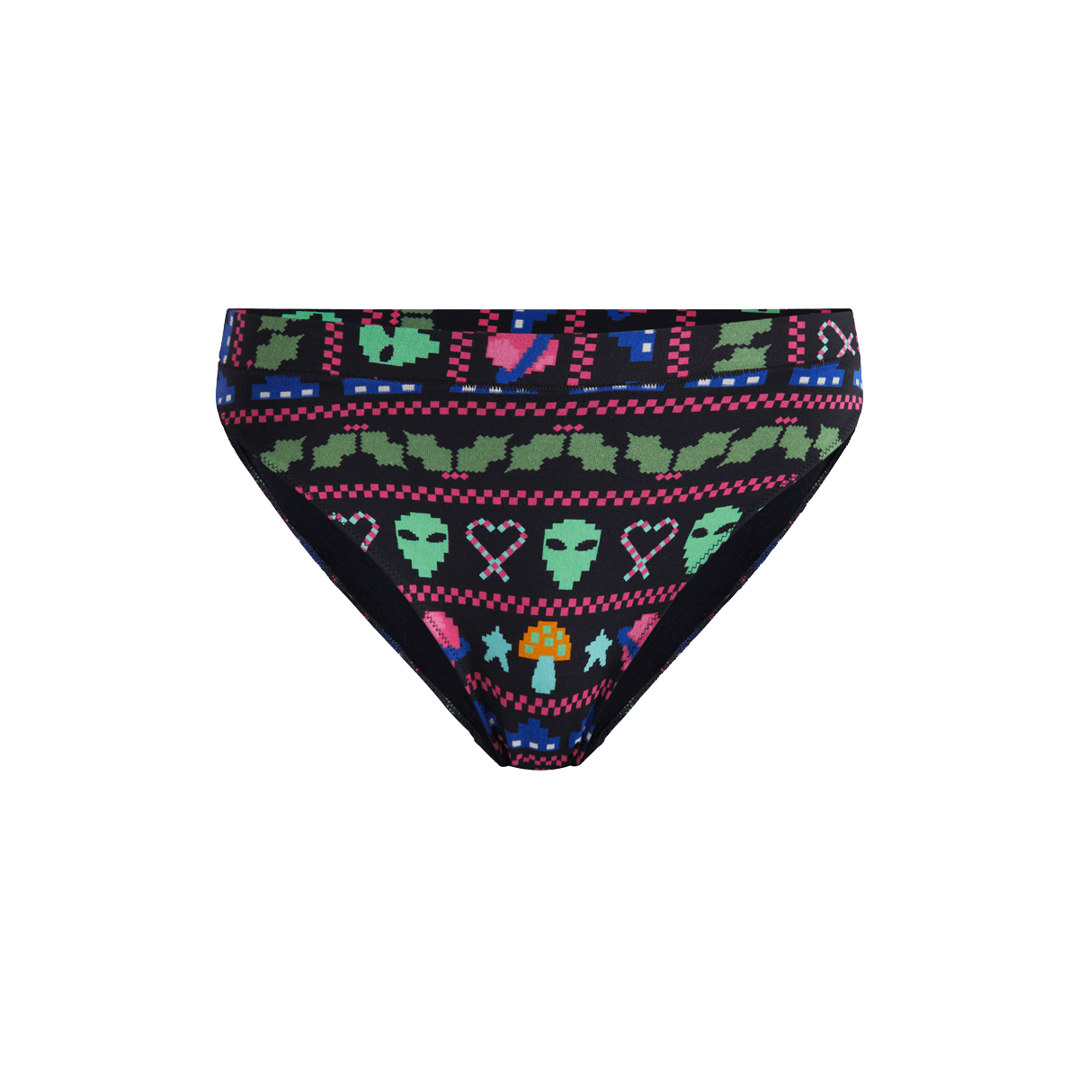 FeelFree High Leg Bikini | Cosmic Mistletoe