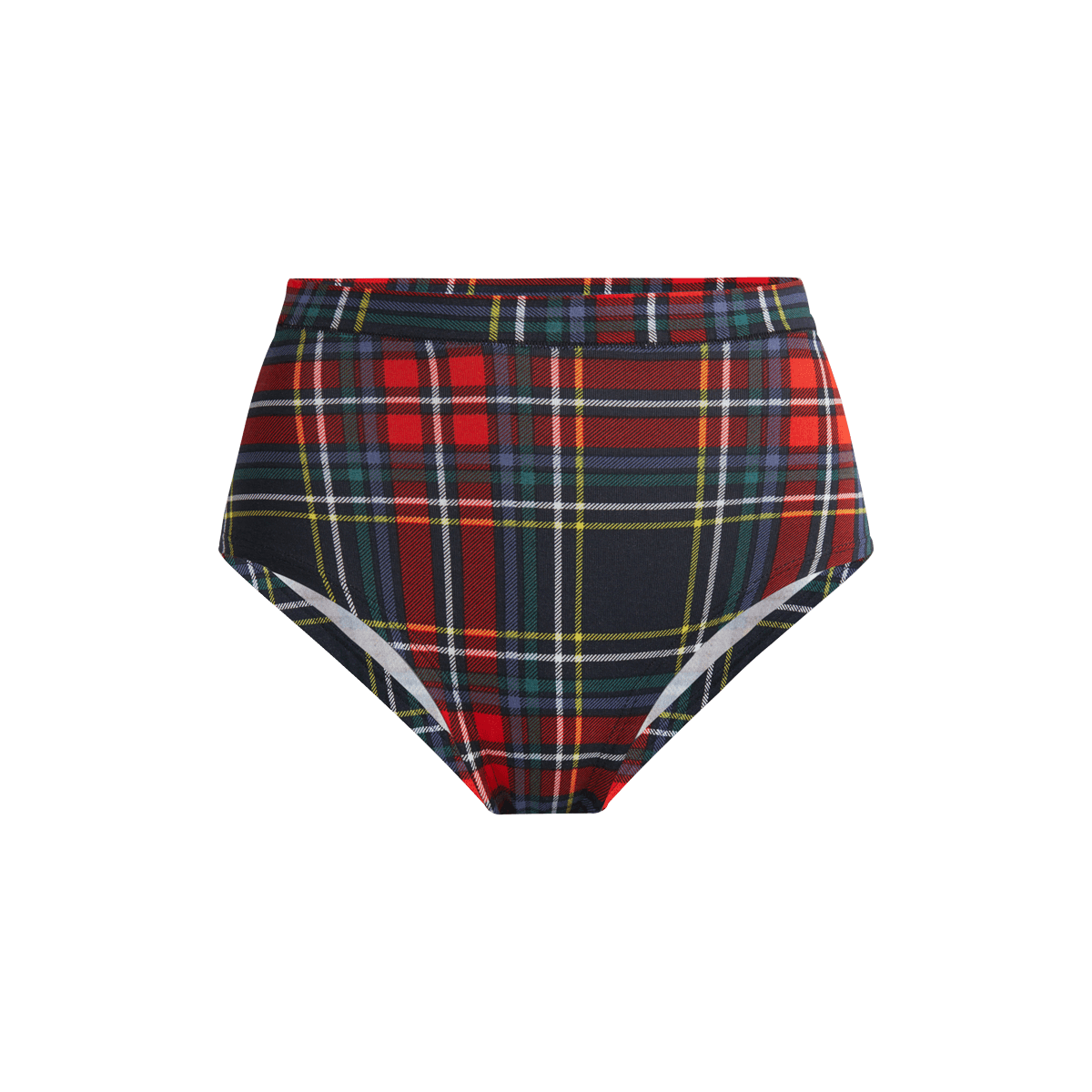 FeelFree High-Waisted Cheeky | Festive Plaid