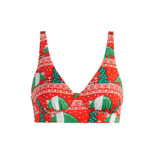 UltraModal™ FeelFree Longline Bralette | Cozy Dino