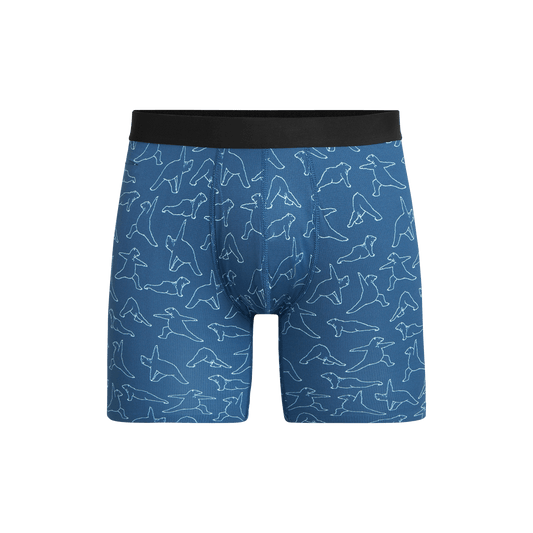 MoveMe Boxer Brief w/ Fly | Yoga Bear